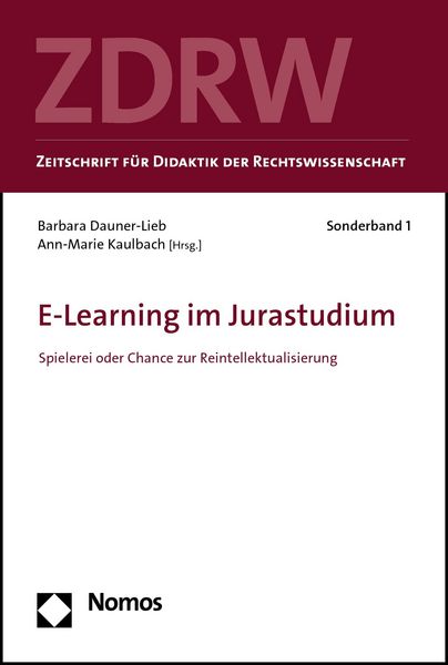 Produktbild: E-Learning im Jurastudium