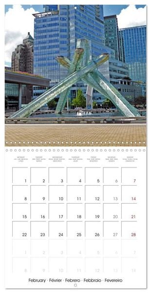 Produktbild: Vancouver Canada (Wall Calendar 2027 12 &times; 12 Inch) CALVENDO 12 Month Wall Calendar