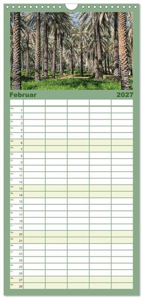 Produktbild: Familienplaner 2027 - Unterwegs im Weihrauchland Oman mit 5 Spalten (Wandkalender, 21 x 45 cm) CALVENDO