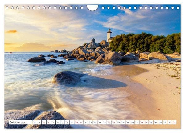 Produktbild: Traumstr&auml;nde, mal tropisch warm, mal nordisch kalt (Wandkalender 2026 DIN A4 quer), CALVENDO Monatskalender