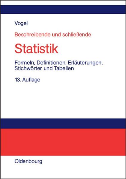 Produktbild: Beschreibende und schlie&szlig;ende Statistik