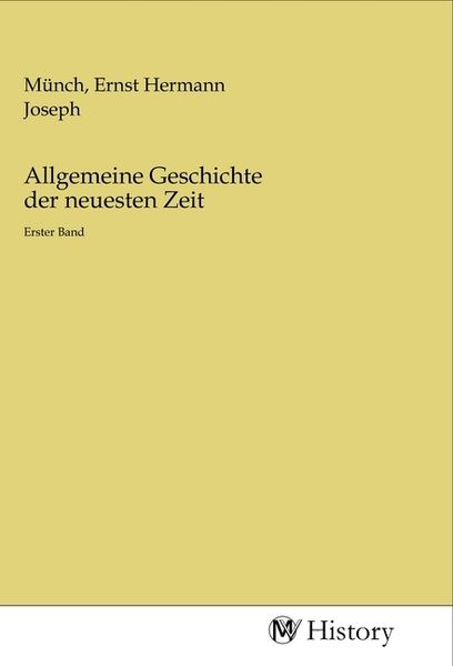 Produktbild: Allgemeine Geschichte der neuesten Zeit