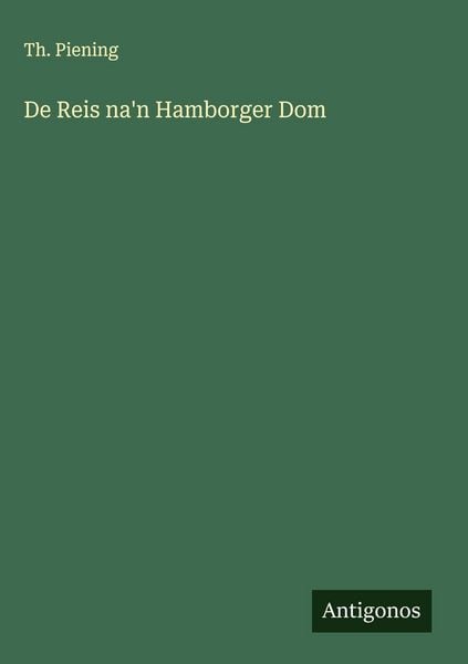 Produktbild: De Reis na'n Hamborger Dom