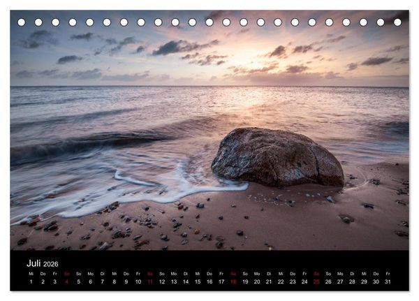 Produktbild: Ostholsteins Ostseek&uuml;ste (Tischkalender 2026 DIN A5 quer), CALVENDO Monatskalender