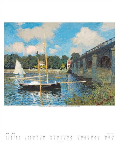 Produktbild: Claude Monet Kalender 2027