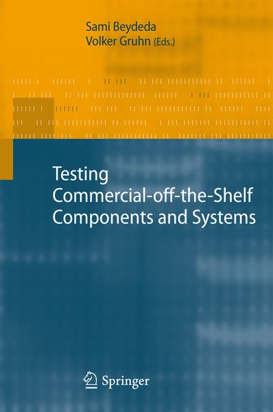 Produktbild: Testing Commercial-off-the-Shelf Components and Systems