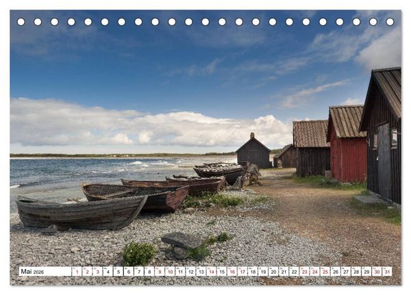 Produktbild: Gotland - Sonneninsel in der Ostsee (Tischkalender 2026 DIN A5 quer), CALVENDO Monatskalender