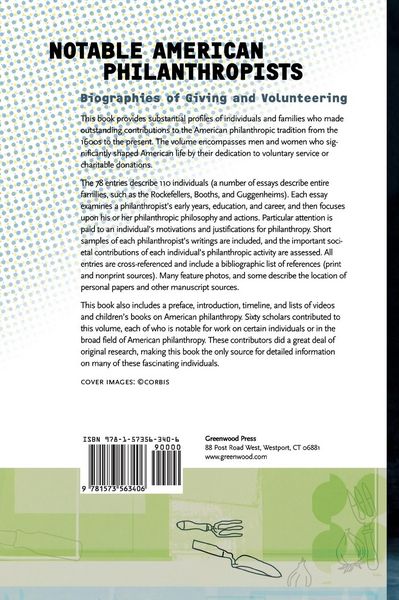 Produktbild: Notable American Philanthropists