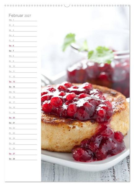 Produktbild: Fruchtiges Vergn&uuml;gen (hochwertiger Premium Wandkalender 2027 DIN A2 hoch), Kunstdruck in Hochglanz
