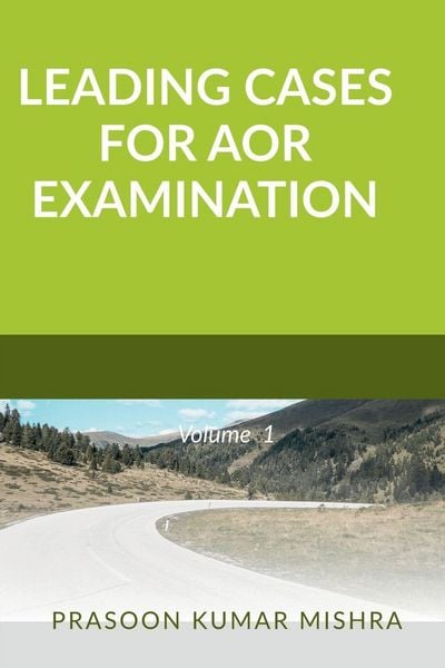 Produktbild: LEADING CASES FOR AOR EXAMINATION