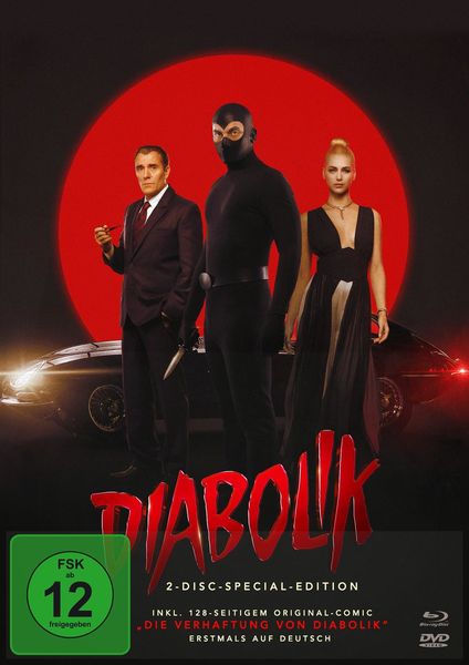 Produktbild: Diabolik - Special Edition mit Comic (Blu-ray+DVD)