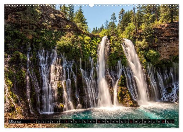 Produktbild: USA Kalender Deluxe (Wandkalender 2026 DIN A2 quer), CALVENDO Monatskalender