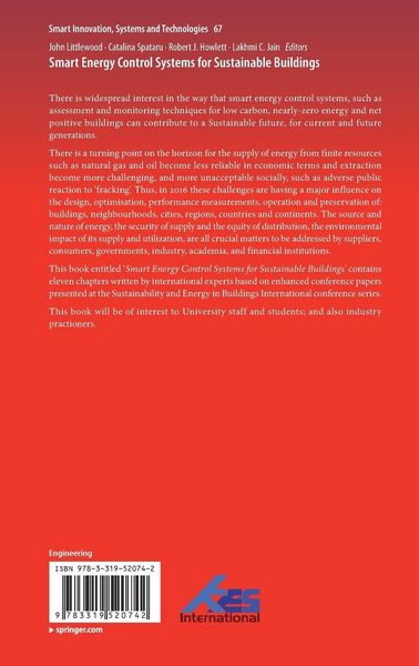 Produktbild: Smart Energy Control Systems for Sustainable Buildings