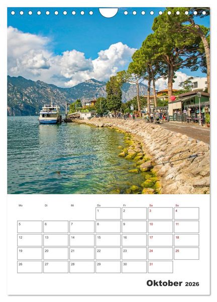 Produktbild: Malcesine am Gardasee - Impressionen (Wandkalender 2026 DIN A4 hoch), CALVENDO Monatskalender