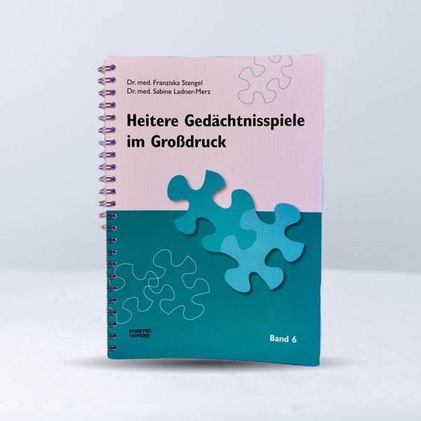 Produktbild: Heitere Ged&auml;chtnisspiele im Grossdruck / Heitere Ged&auml;chtnisspiele im Gro&szlig;druck, Band 6