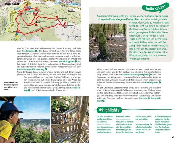 Produktbild: ROTHER Wanderbuch ErlebnisWandern mit Kindern Rund um Stuttgart