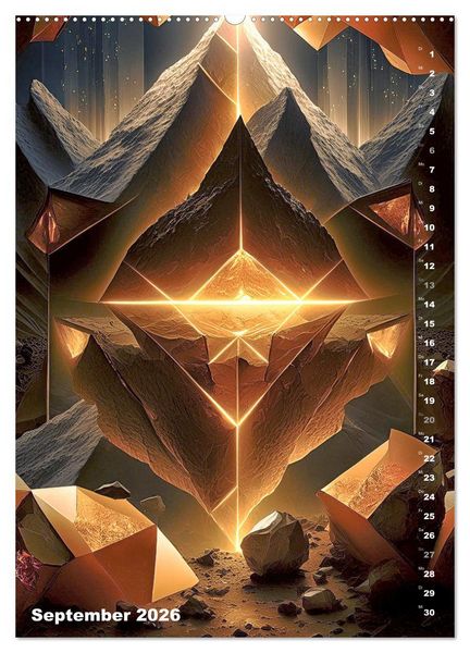 Produktbild: Surrealistische Traumwelt (Wandkalender 2026 DIN A2 hoch), CALVENDO Monatskalender