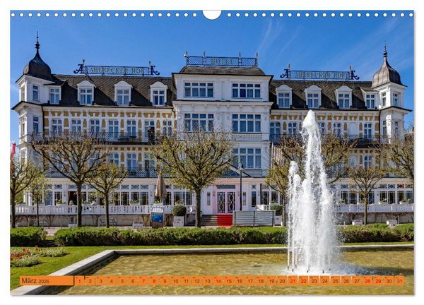 Produktbild: Mein Kaiserbad Ahlbeck (Wandkalender 2026 DIN A3 quer), CALVENDO Monatskalender