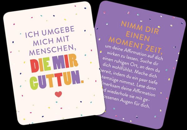 Produktbild: Affirmationskarten: Lebe leicht und wunderbar