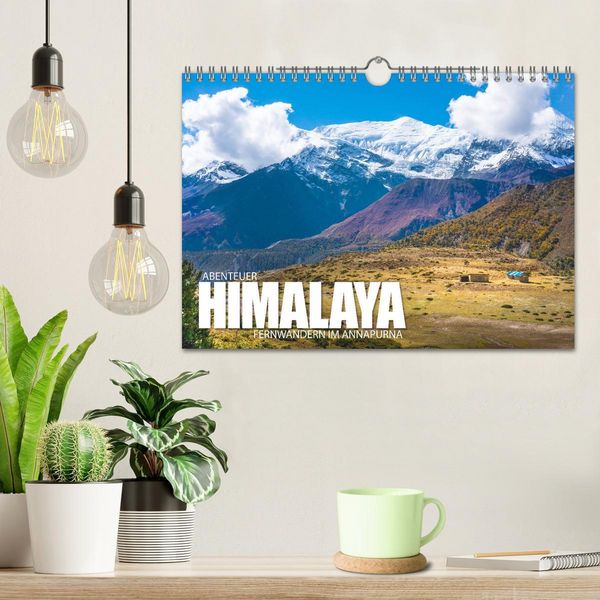 Produktbild: Abenteuer Himalaya - Fernwandern im Annapurna (Wandkalender 2026 DIN A4 quer), CALVENDO Monatskalender