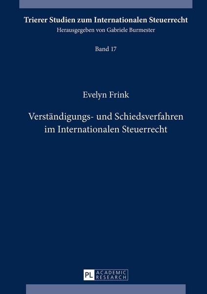 Produktbild: Verst&auml;ndigungs- und Schiedsverfahren im Internationalen Steuerrecht