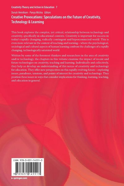 Produktbild: Creative Provocations: Speculations on the Future of Creativity, Technology & Learning