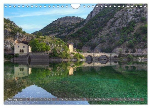 Produktbild: Abruzzo - The wild heart of Italy. (Wall Calendar 2026 DIN A4 landscape), CALVENDO 12 Month Wall Calendar