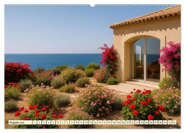 Produktbild: Paradiese der Stille - Orte zum Tr&auml;umen (hochwertiger Premium Wandkalender 2026 DIN A2 quer), Kunstdruck in Hochglanz