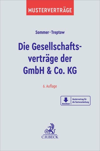Produktbild: Die Gesellschaftsvertr&auml;ge der GmbH & Co. KG