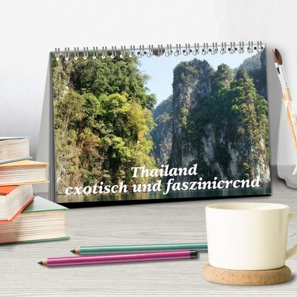 Produktbild: Thailand - exotisch und faszinierend (Tischkalender 2026 DIN A5 quer), CALVENDO Monatskalender