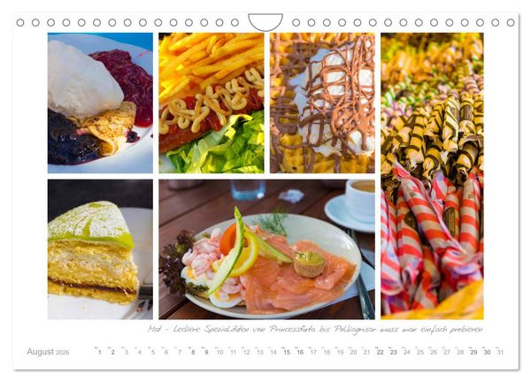 Produktbild: Sehnsucht Schweden - Elche, Natur und Urlaubstr&auml;ume (Wandkalender 2026 DIN A4 quer), CALVENDO Monatskalender