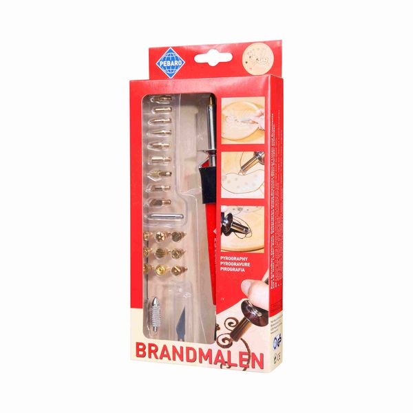Produktbild: PEBARO 0261 - Brandmal-Set mit 20 Aufs&auml;tzen