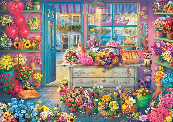 Produktbild: Bunter Blumenladen