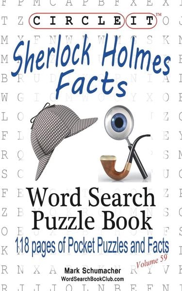 Produktbild: Circle It, Sherlock Holmes Facts, Word Search, Puzzle Book