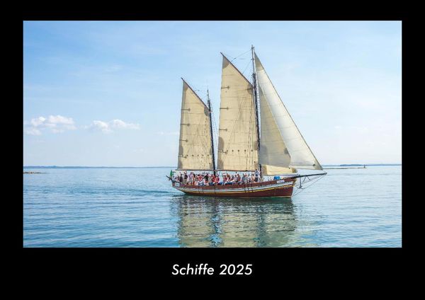 Produktbild: Schiffe 2025 Fotokalender DIN A3