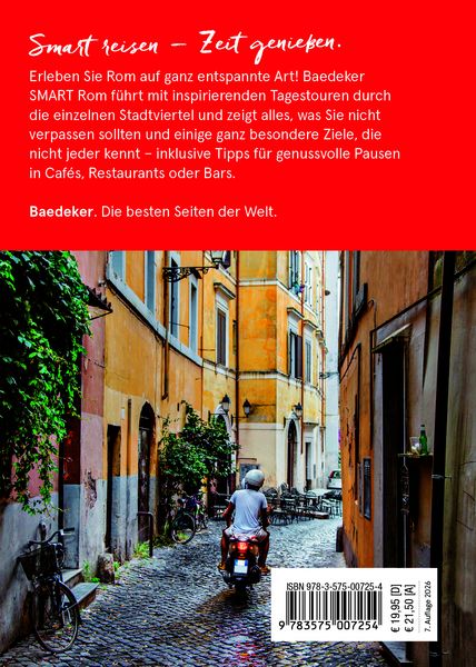 Produktbild: Baedeker SMART Reisef&uuml;hrer Rom
