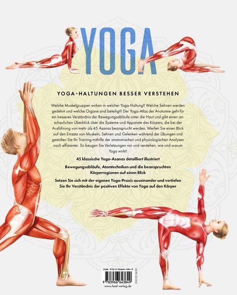 Produktbild: YOGA - Atlas der Anatomie
