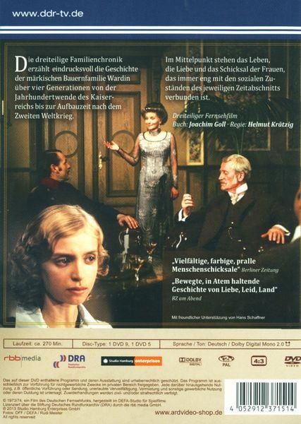 Produktbild: Die Frauen der Wardins - DDR TV-Archiv [2 DVDs]