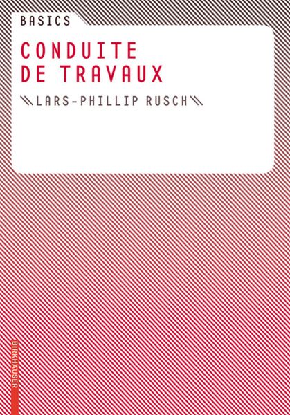 Produktbild: Basics Conduite de travaux