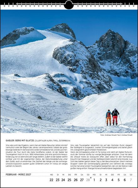 Produktbild: Blodigs Alpenkalender 2027