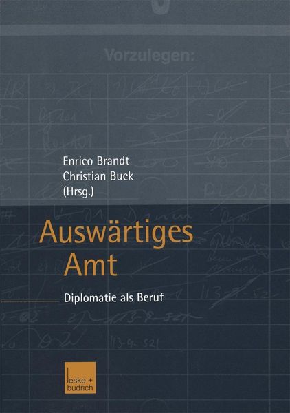 Produktbild: Ausw&auml;rtiges Amt