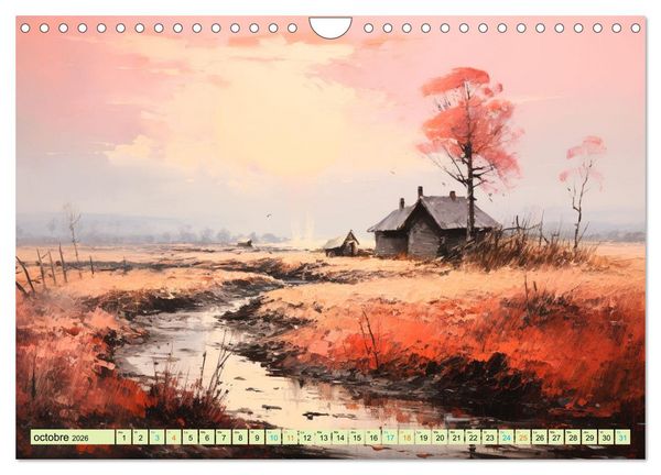 Produktbild: Une vie &agrave; la campagne (Calendrier mural 2026 DIN A4 vertical), CALVENDO calendrier mensuel