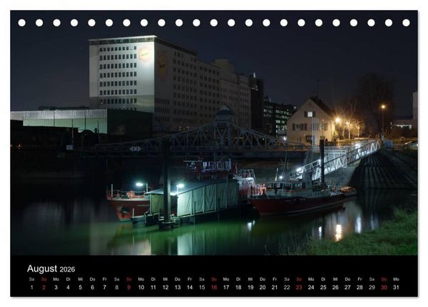 Produktbild: K&ouml;ln bei Nacht (Tischkalender 2026 DIN A5 quer), CALVENDO Monatskalender