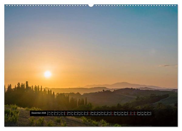 Produktbild: Toskana - 2026 (Wandkalender 2026 DIN A2 quer), CALVENDO Monatskalender