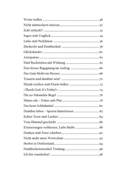 Produktbild: Die Brille der Dankbarkeit