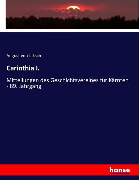 Produktbild: Carinthia I.