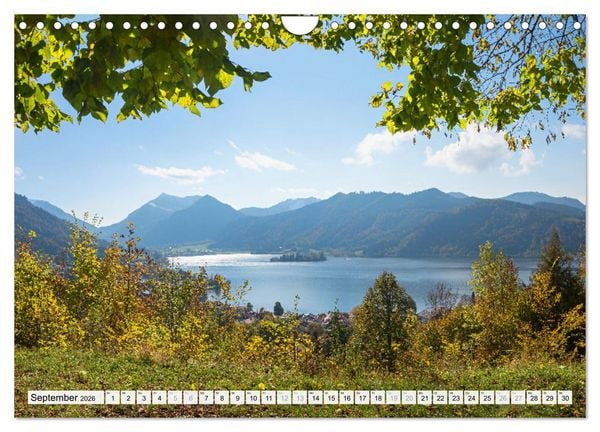 Produktbild: Schliersee-Idylle (Wandkalender 2026 DIN A4 quer), CALVENDO Monatskalender