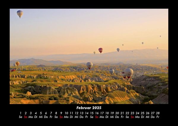 Produktbild: Landschaftskalender 2025 Fotokalender DIN A3
