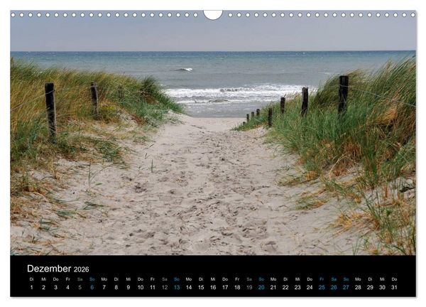Produktbild: Ostseestrand Graal-M&uuml;ritz (Wandkalender 2026 DIN A3 quer), CALVENDO Monatskalender