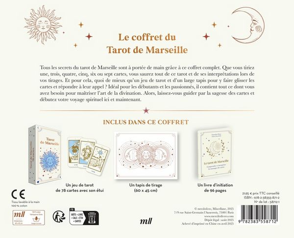 Produktbild: Le coffret du tarot de Marseille